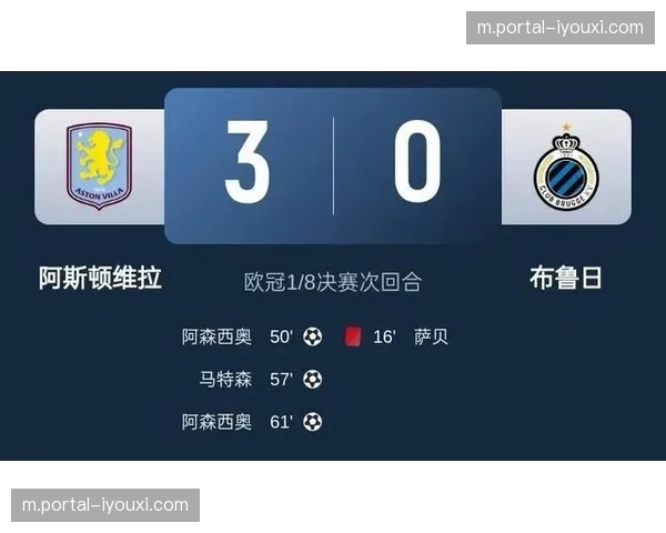 维拉切尔西直接对话 胜者将在欧冠资格争夺中占得先机